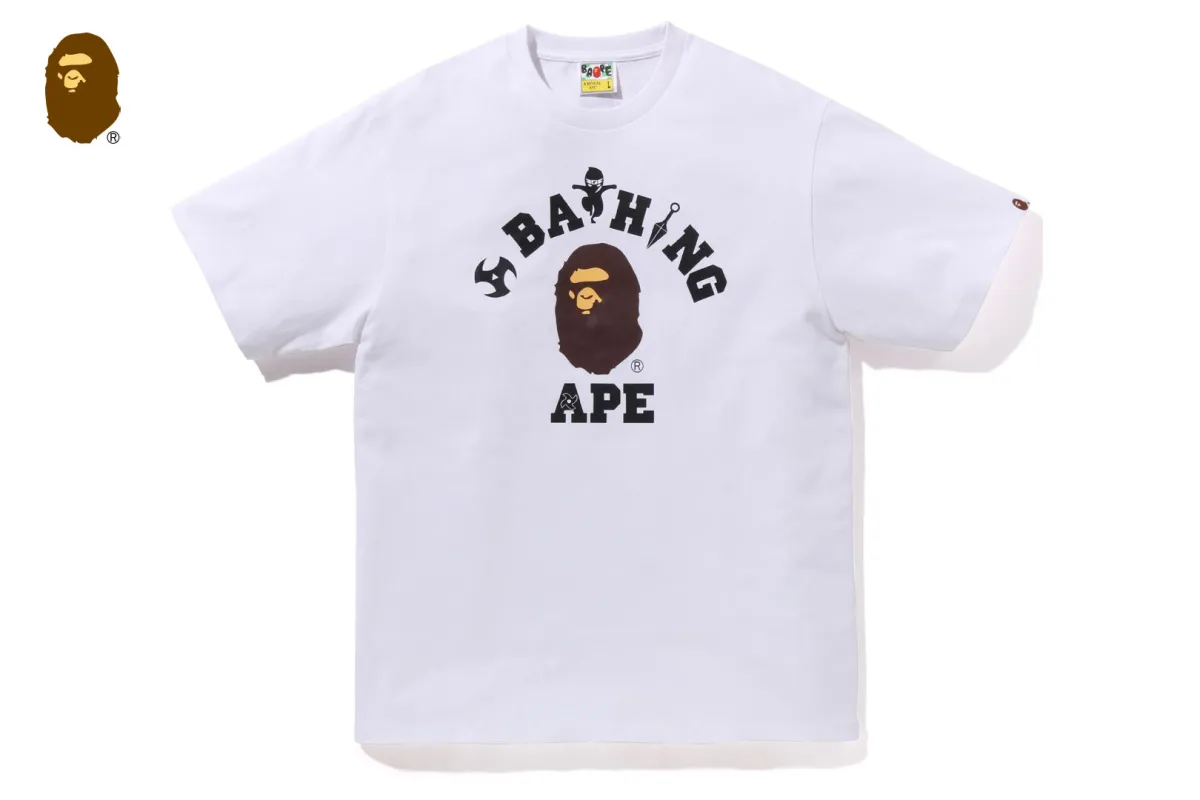 NINJA COLLEGE TEE sold by Bape