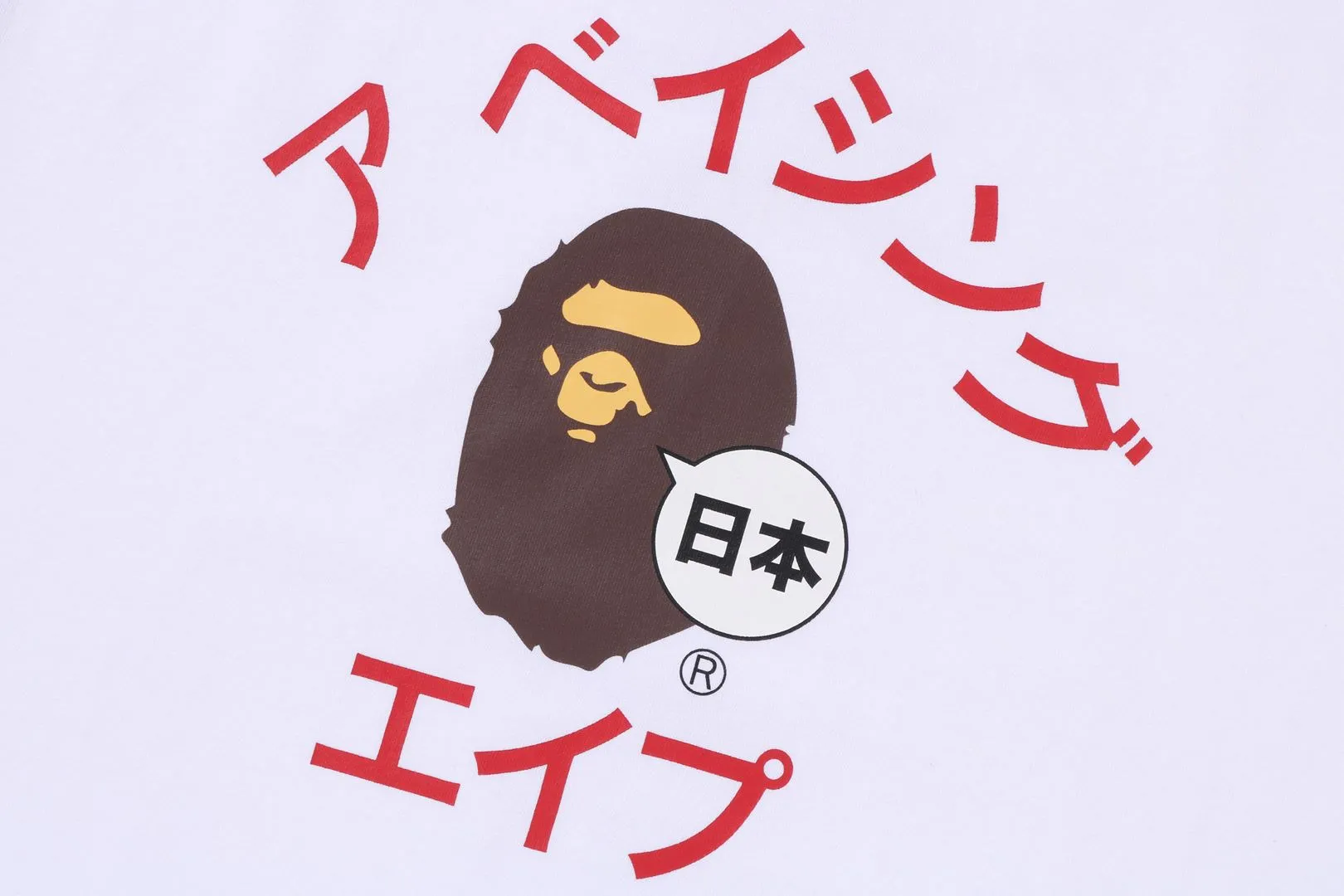 JAPAN KATAKANA COLLEGE CITY TEE sold by Bape product image thumbnail 3