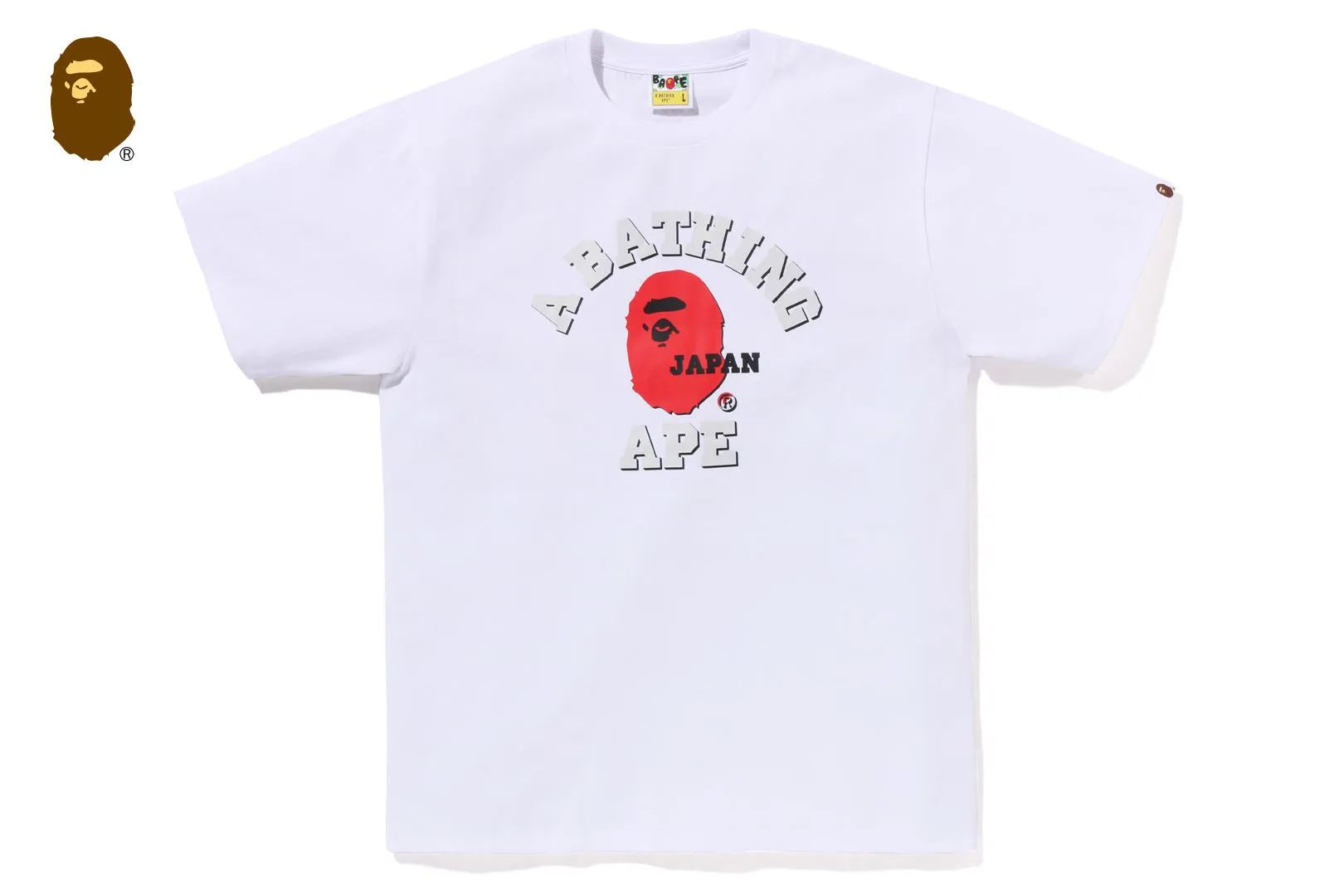 JAPAN COLLEGE TEE sold by Bape
