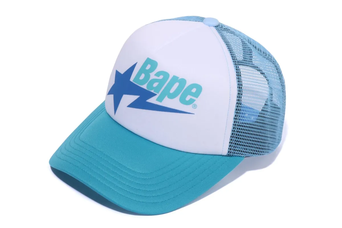 1ST CAMO BAPE STA LOGO NYLON CAP | Parallel