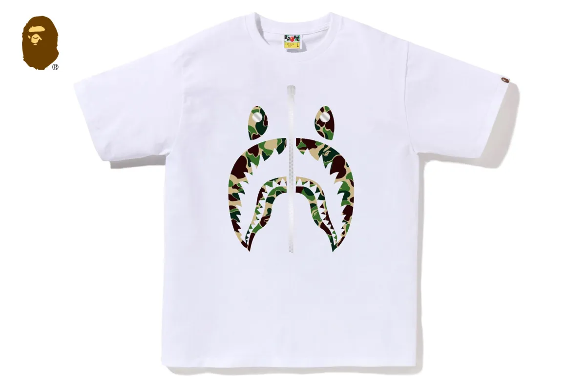 ABC CAMO SHARK TEE sold by Bape