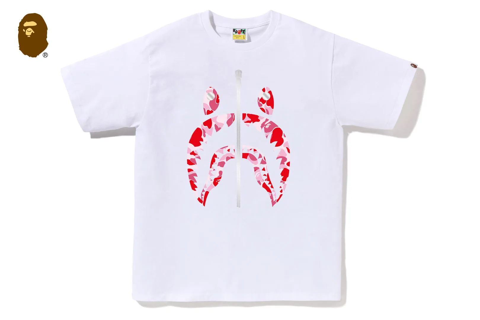 ABC CAMO SHARK TEE sold by Bape product image thumbnail 3