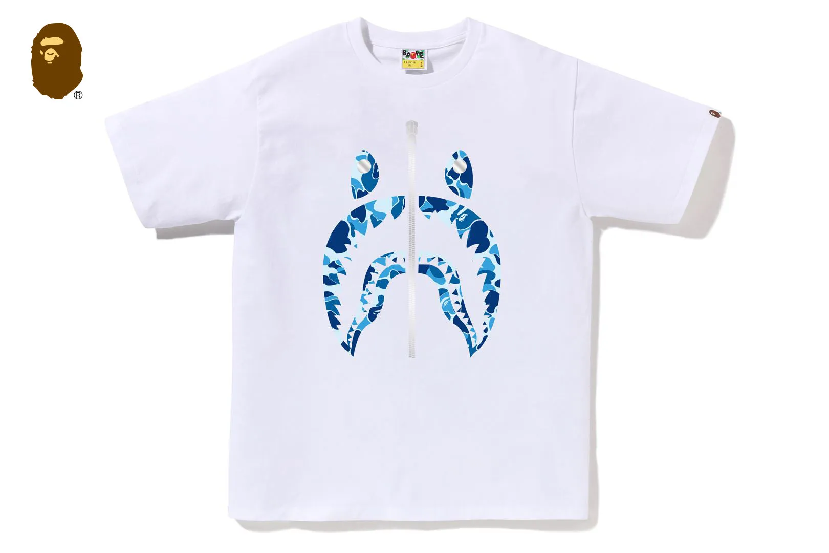 ABC CAMO SHARK TEE sold by Bape product image thumbnail 5