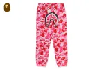 ABC CAMO SHARK REGULAR FIT SWEAT PANTS sold by Bape