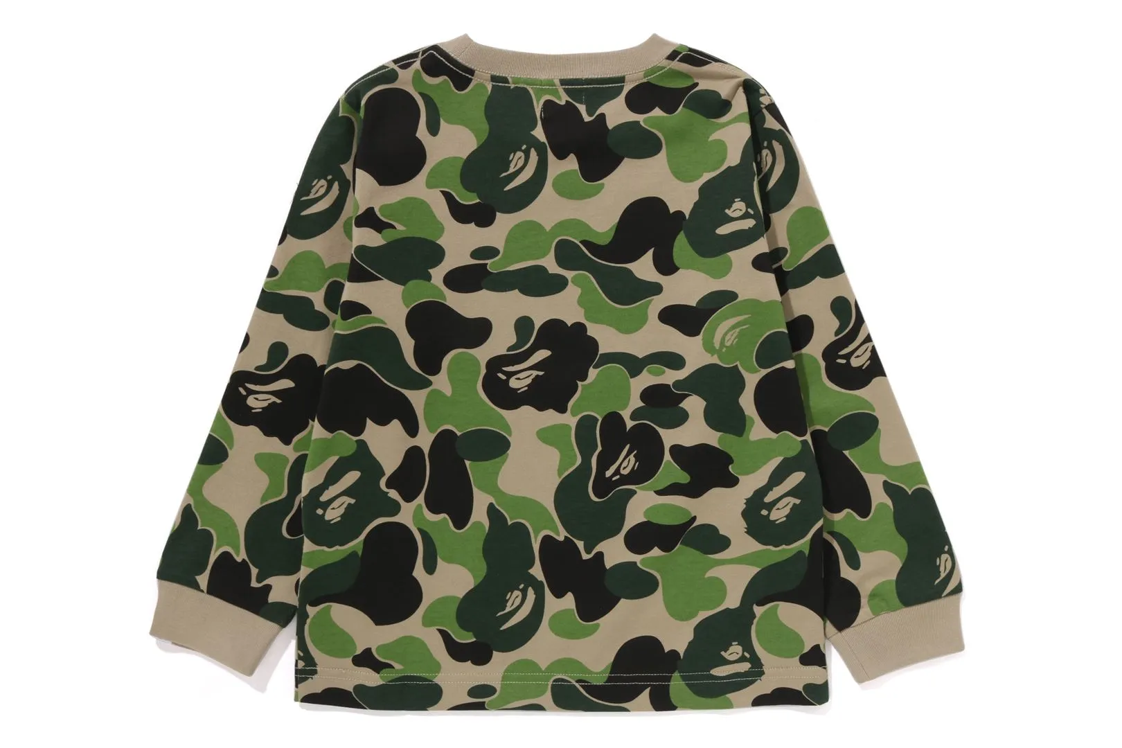 ABC CAMO LS TEE sold by Bape product image thumbnail 5