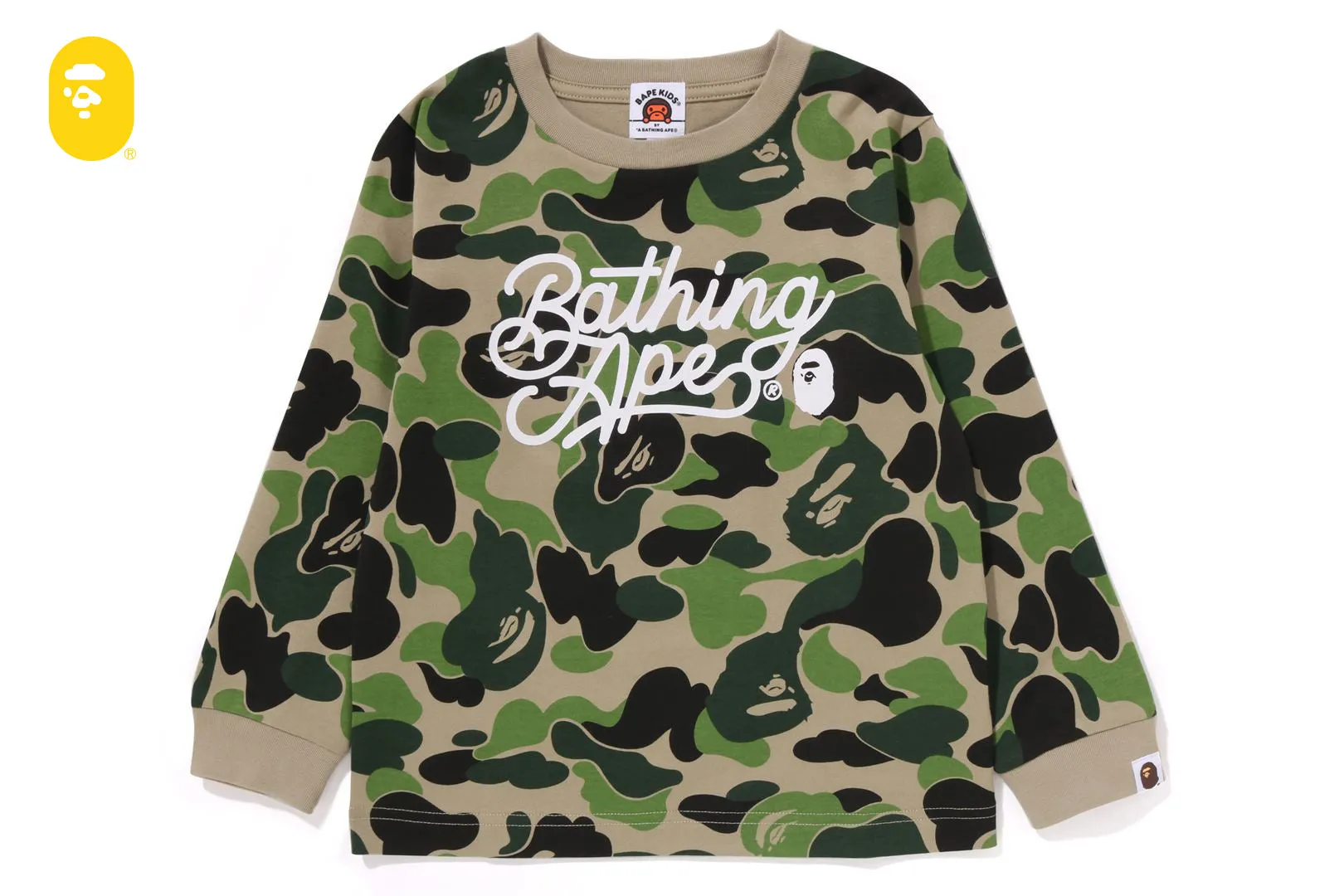 ABC CAMO LS TEE sold by Bape product image thumbnail 4