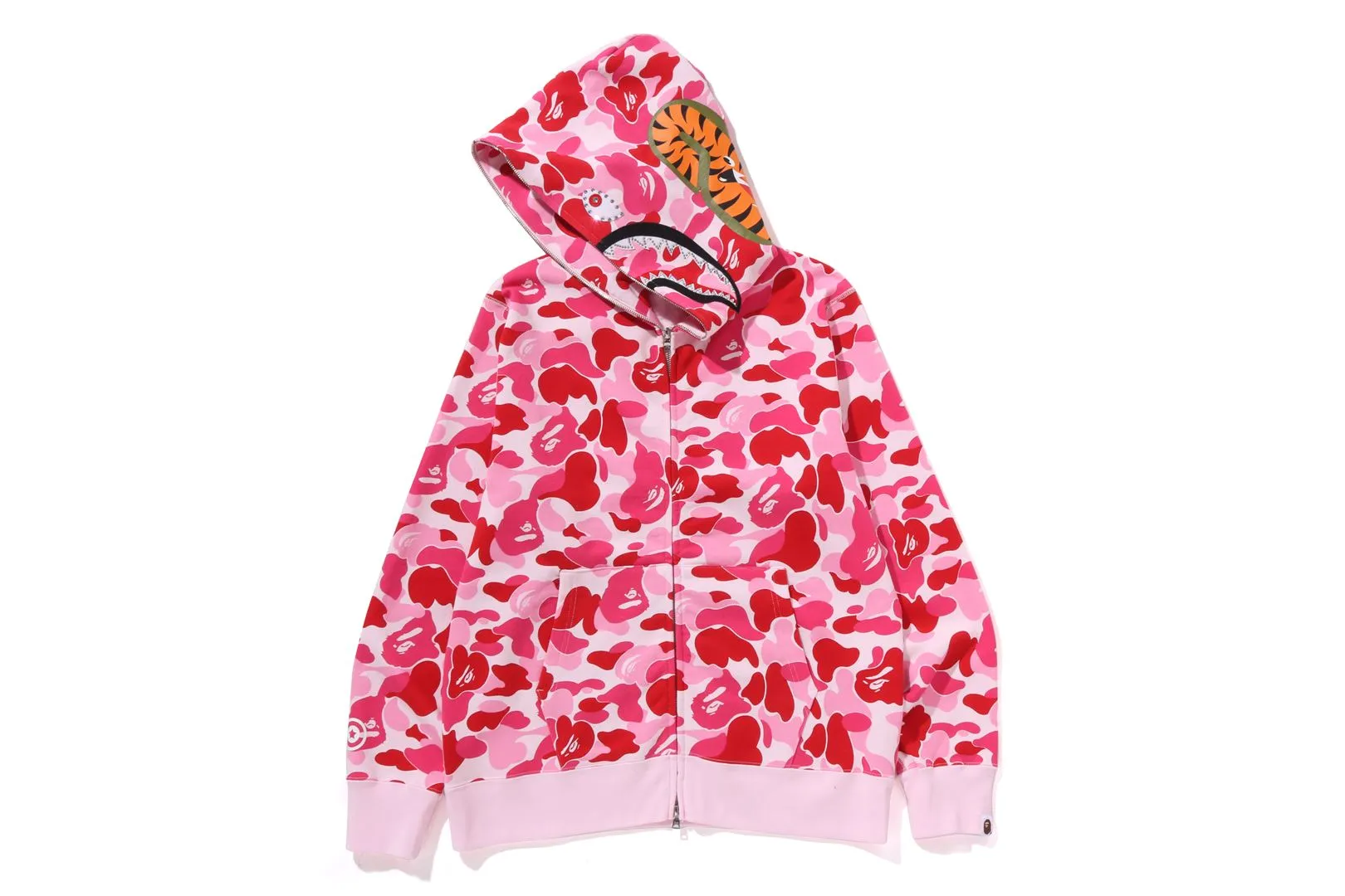 ABC CAMO CRYSTAL STONE SHARK FULL ZIP HOODIE sold by Bape product image thumbnail 2