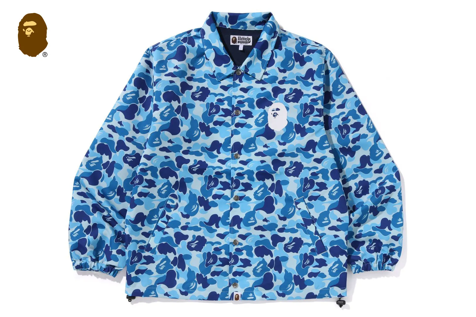 ABC CAMO COACH JACKET sold by Bape