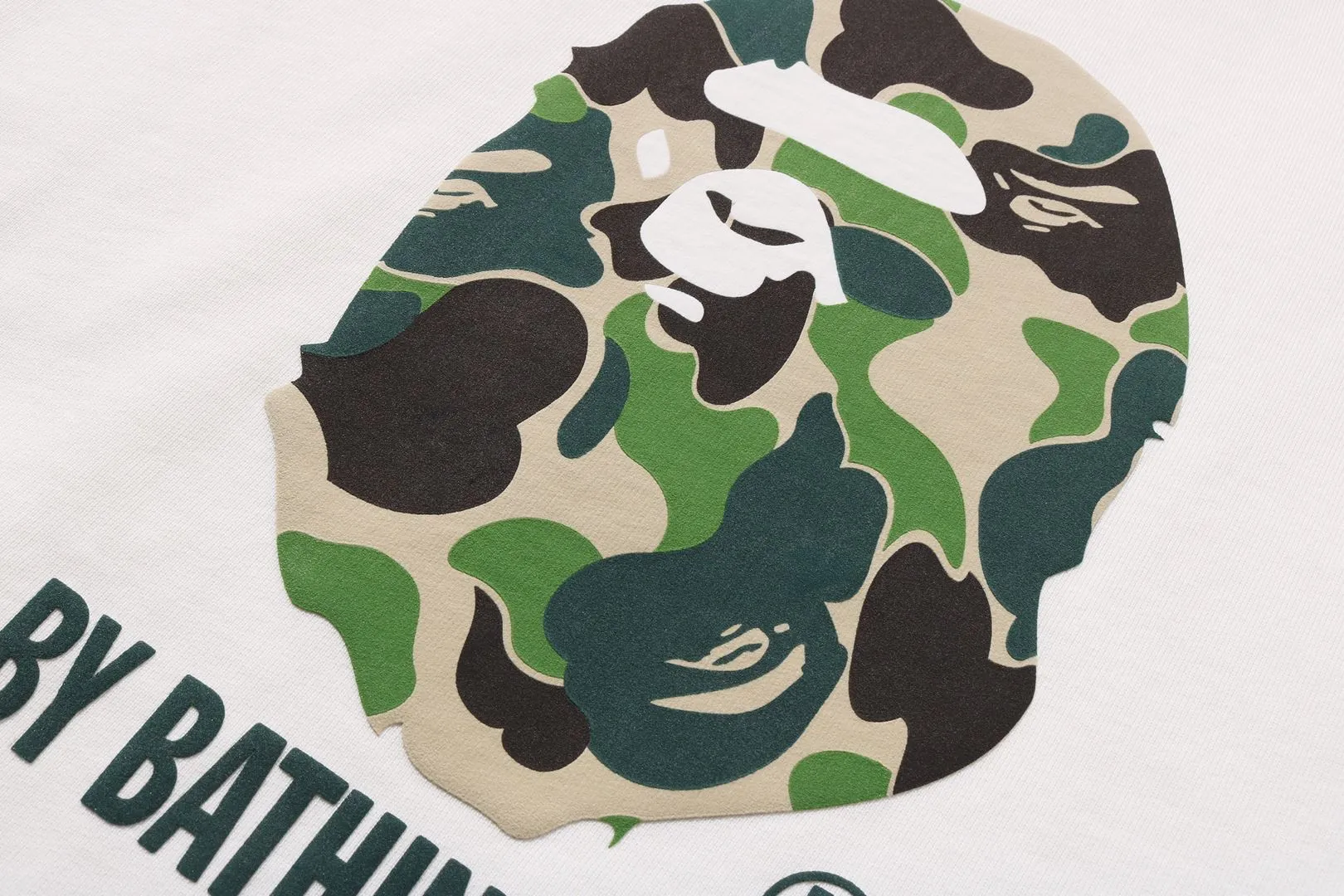 ABC CAMO APE HEAD RELAX FIT CREWNECK SWEATSHIRT sold by Bape product image thumbnail 3