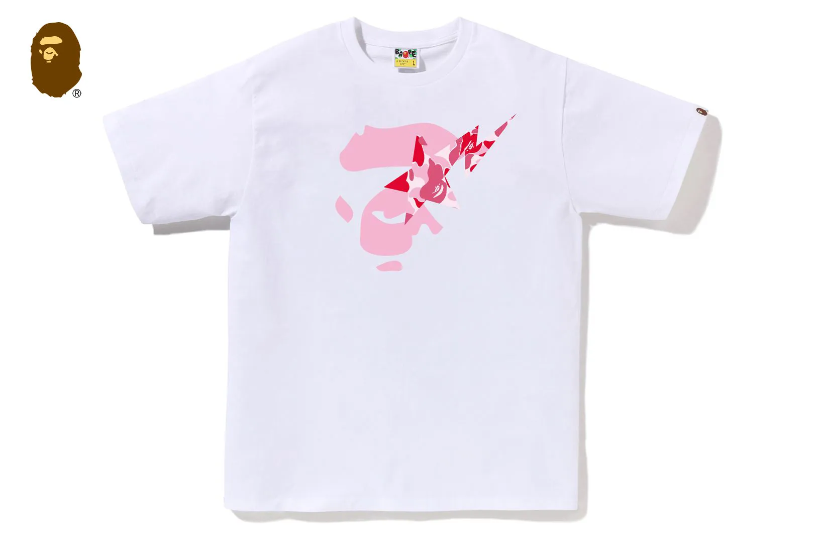 ABC CAMO APE FACE STA TEE sold by Bape product image thumbnail 5