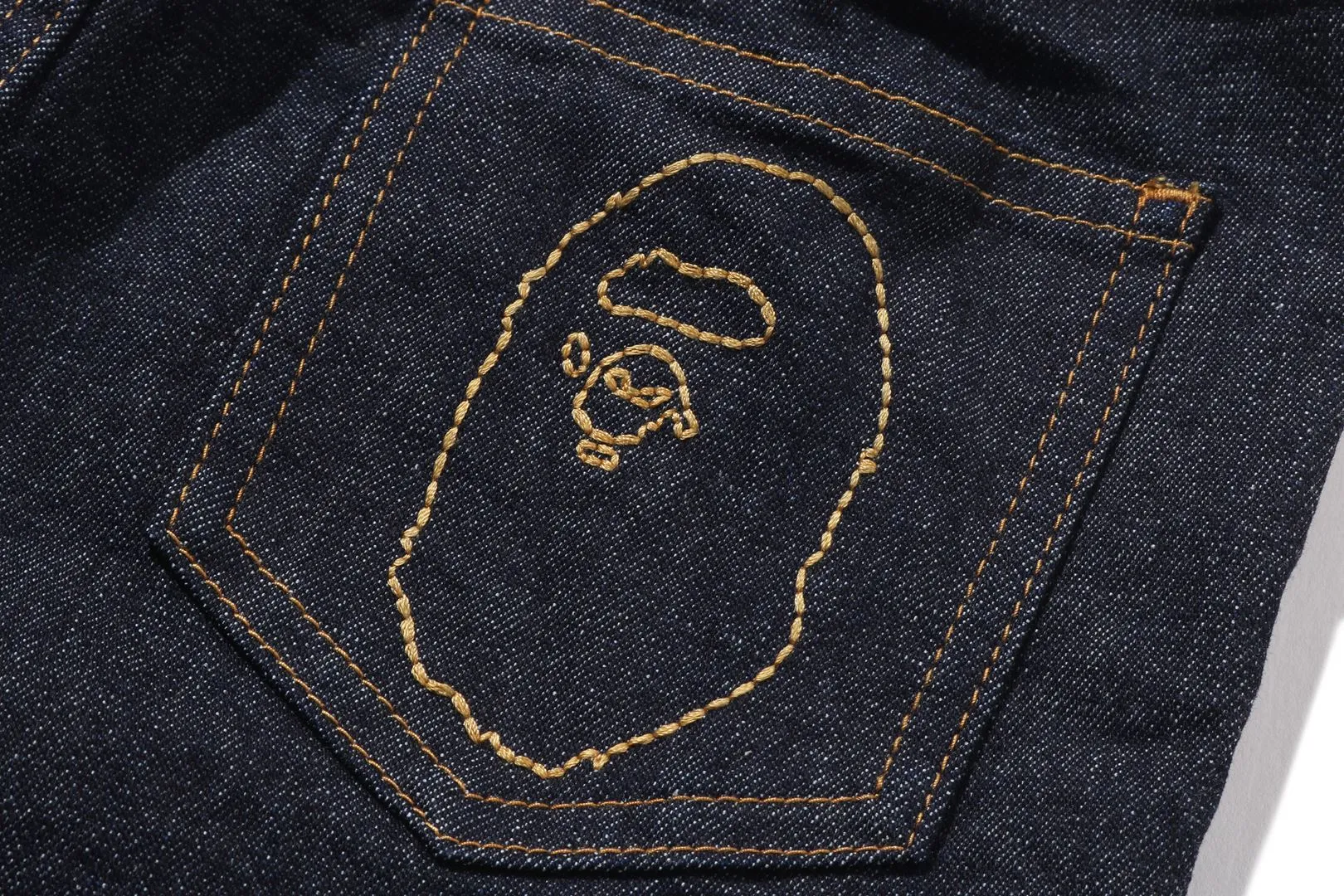 10OZ STRETCH DENIM TAPERED PANTS sold by Bape product image thumbnail 4