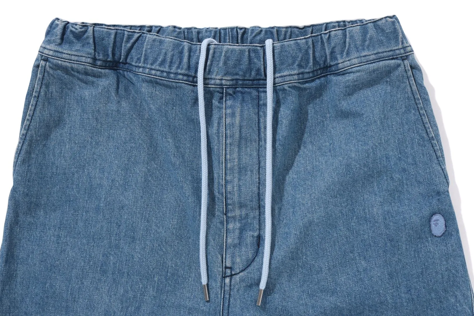 ONE POINT RELAXED FIT 13OZ DENIM SHORTS sold by Bape product image thumbnail 4