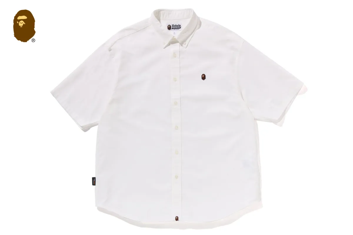 ONE POINT OXFORD SS SHIRT sold by Bape