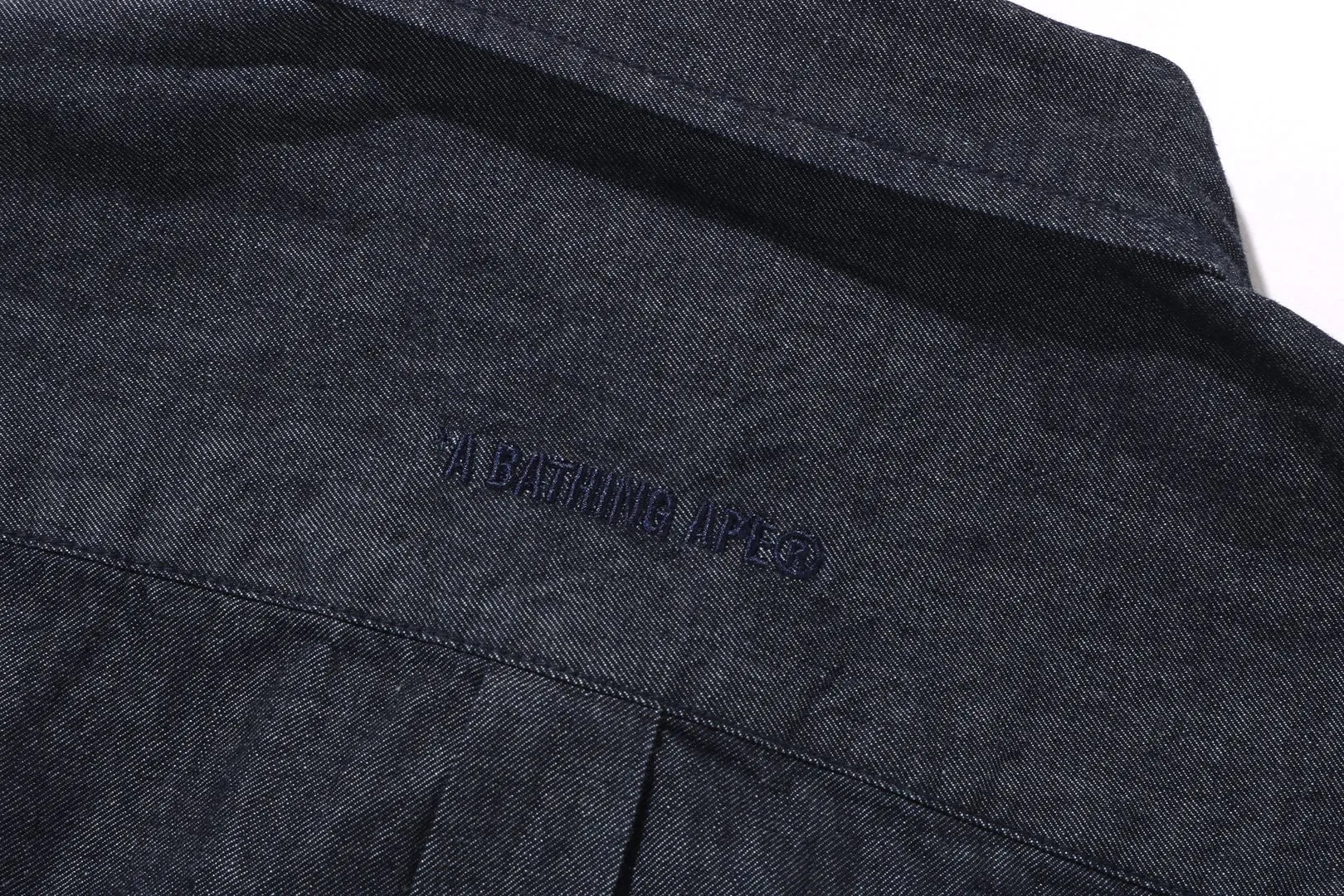 ONE POINT LIGHT WEIGHT DENIM LS SHIRT sold by Bape product image thumbnail 4