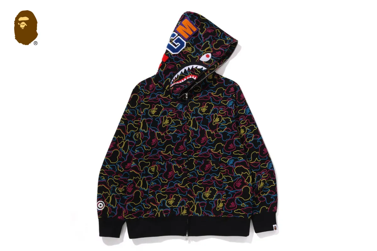 BAPE X HAJIME SORAYAMA 】SHARK FULL ZIP HOODIE | Parallel