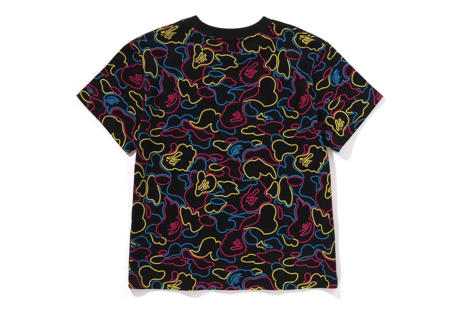 NEON CAMO ONE POINT MINI TEE sold by Bape product image thumbnail 2