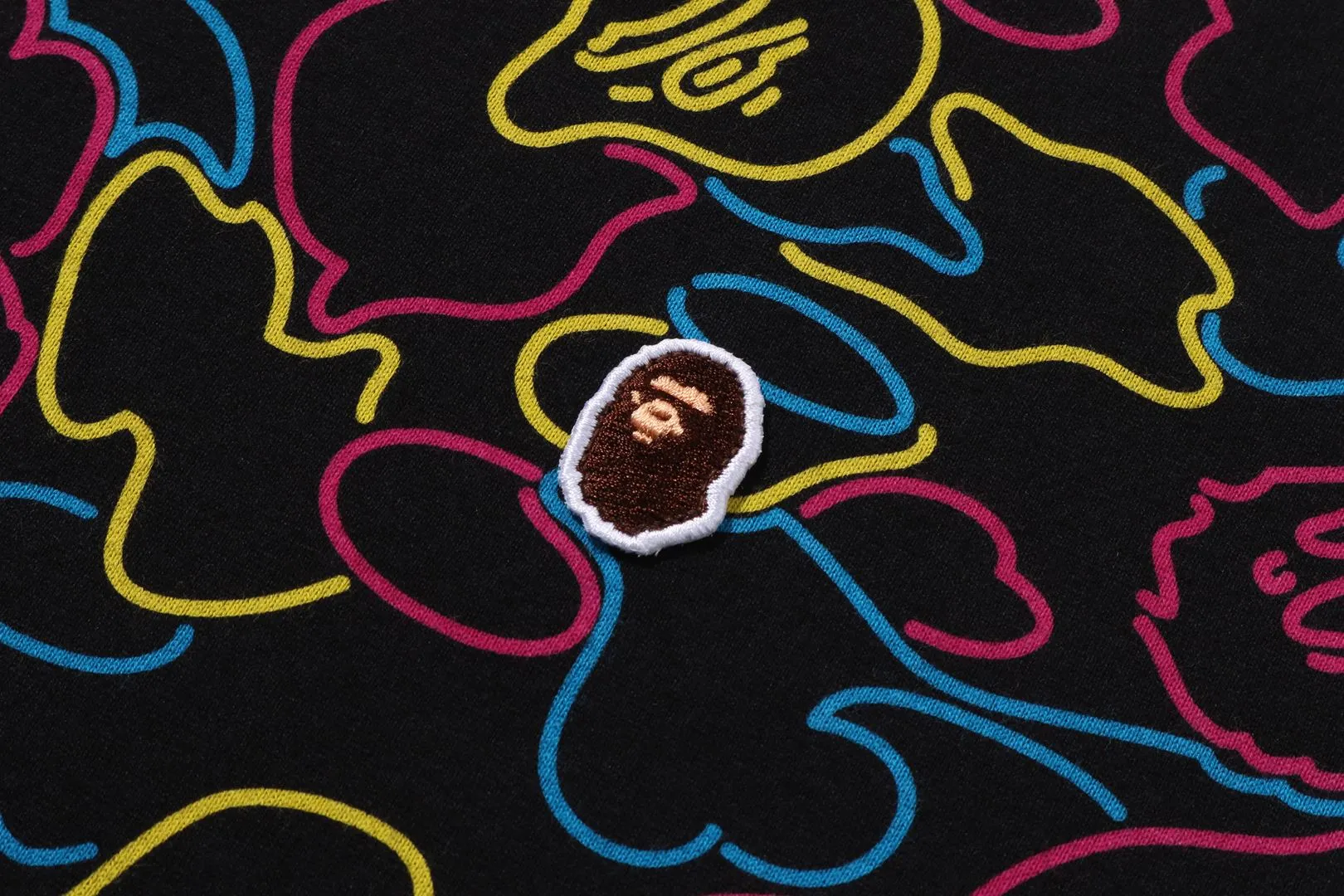 NEON CAMO ONE POINT MINI TEE sold by Bape product image thumbnail 3