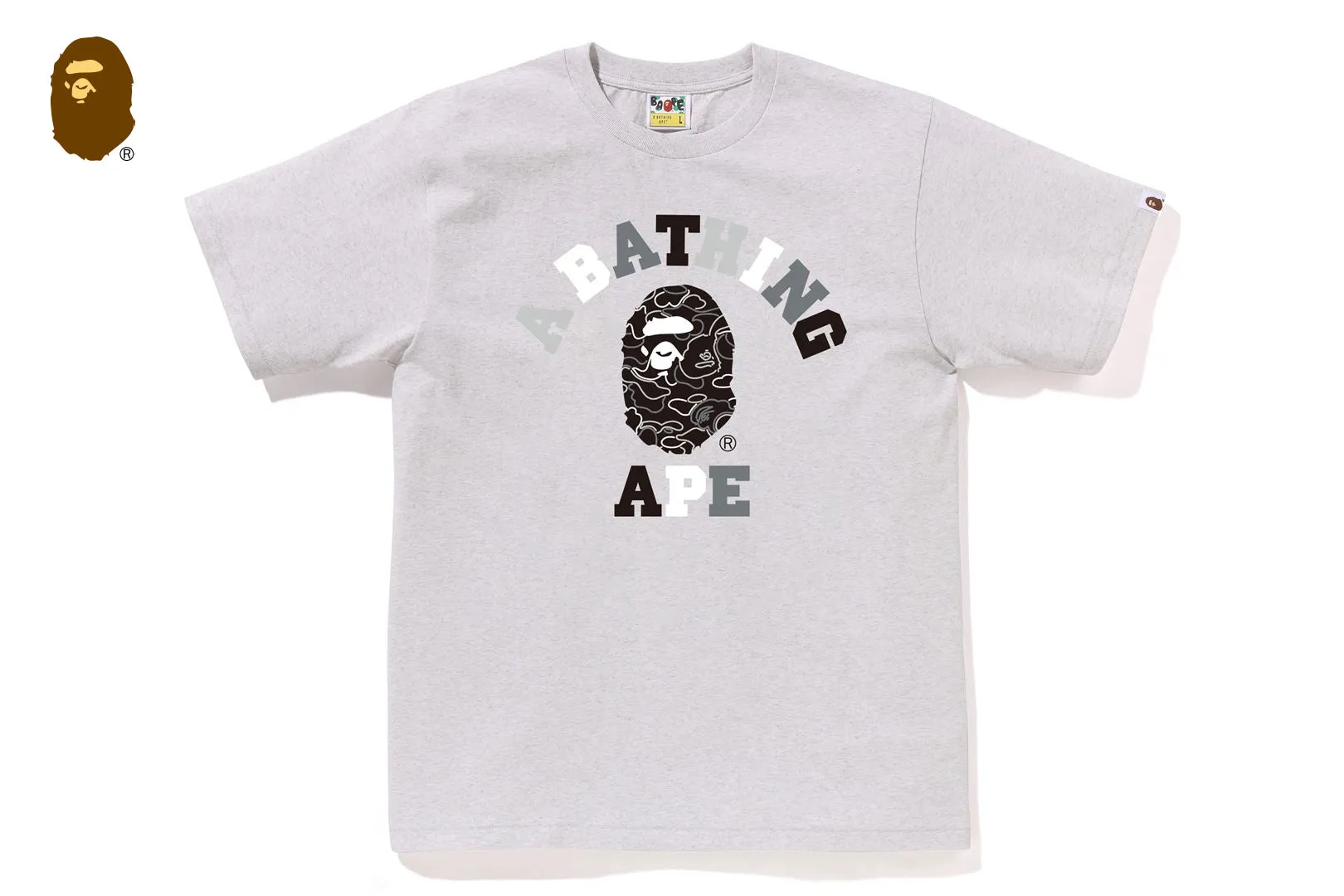 NEON CAMO COLLEGE TEE sold by Bape product image thumbnail 5