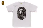 NEON CAMO BIG APE HEAD TEE sold by Bape