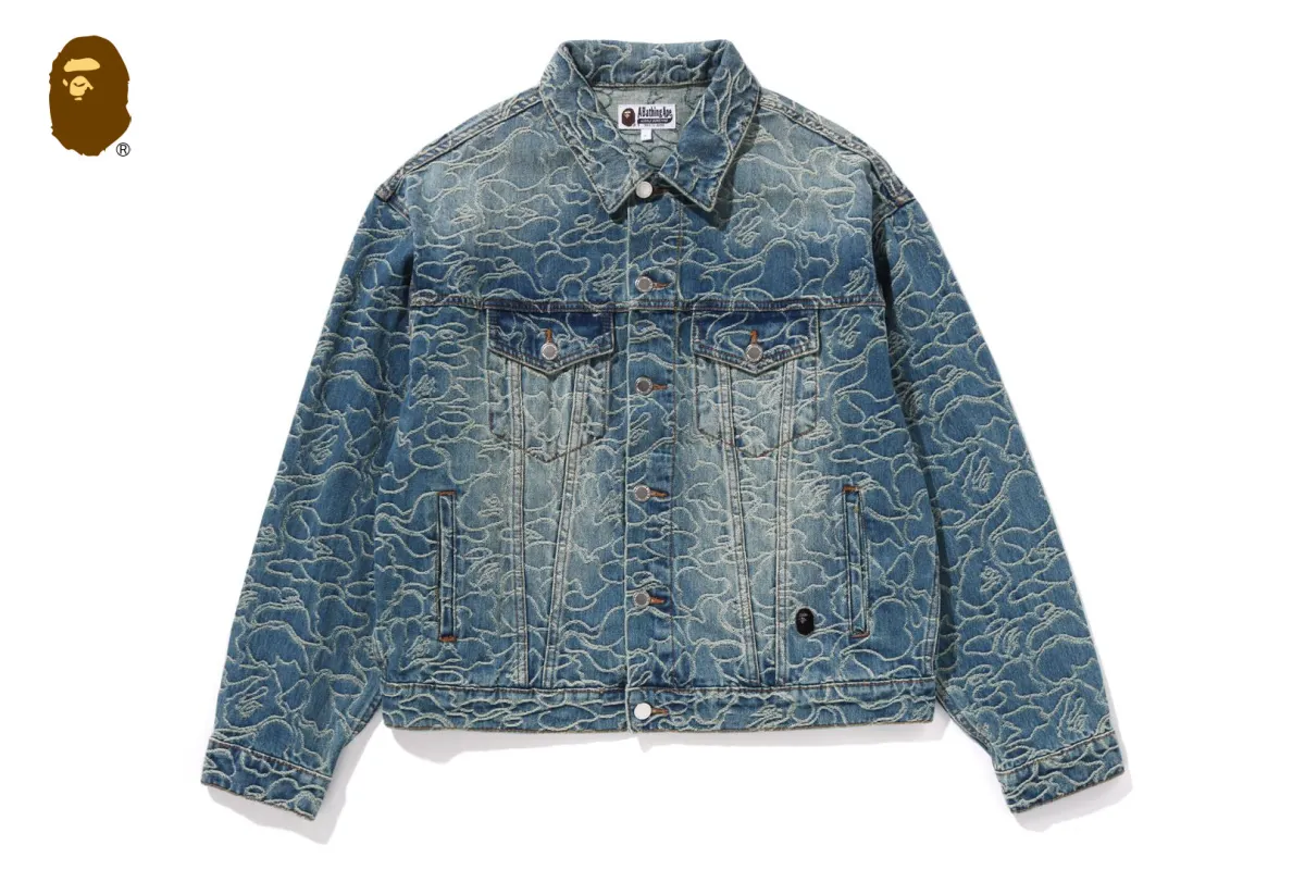 ジャケット・アウター BAPE SEAN WOTHERSPOON CRAZY DENIM JACKET BAPE X SEAN WOTHERSPOON 】 CRAZY DENIM JACKET | Parallel