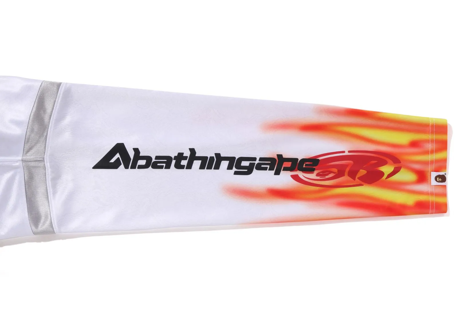 FLAME PATTERN MULTILOGO RELAXED FIT FOOTBALL JERSEY sold by Bape product image thumbnail 5