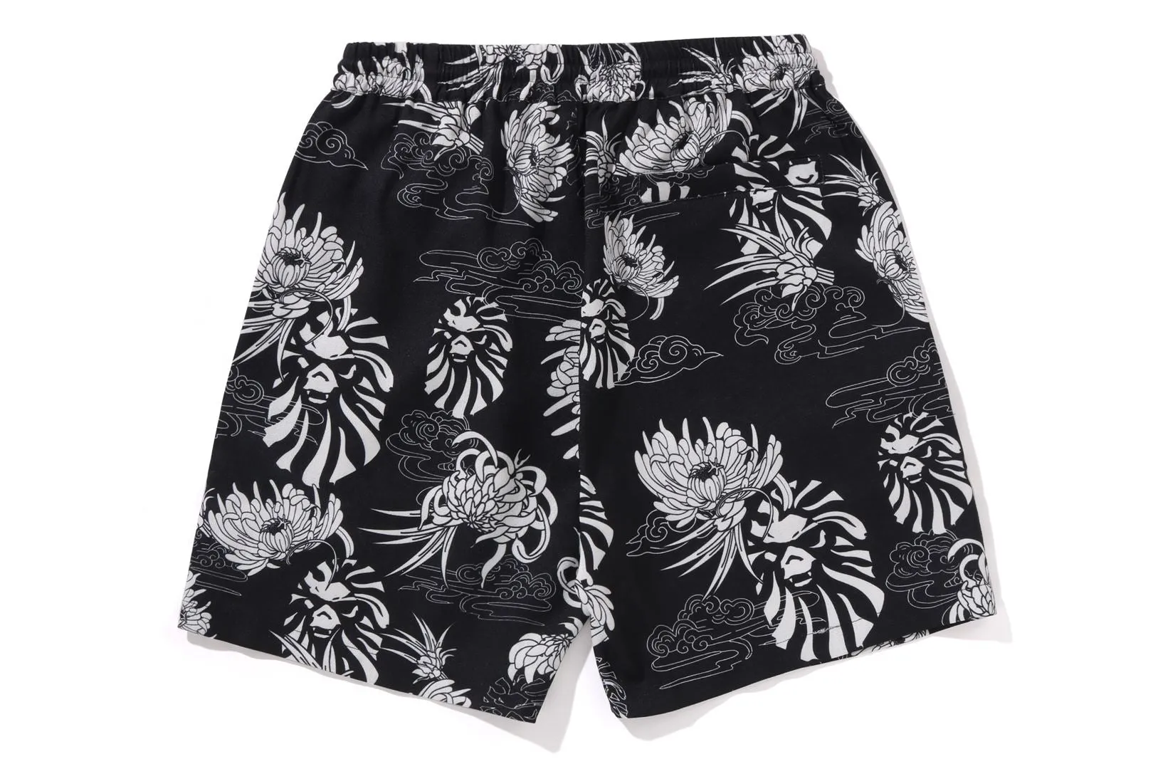 BAPE BLACK BAPE HAWAIIAN CAMP SHORTS #1 sold by Bape product image thumbnail 2