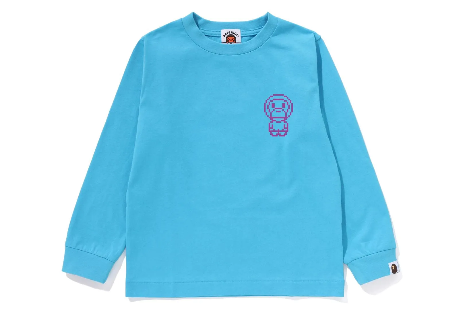 MILO GAME ONE POINT LS TEE K sold by Bape product image thumbnail 5