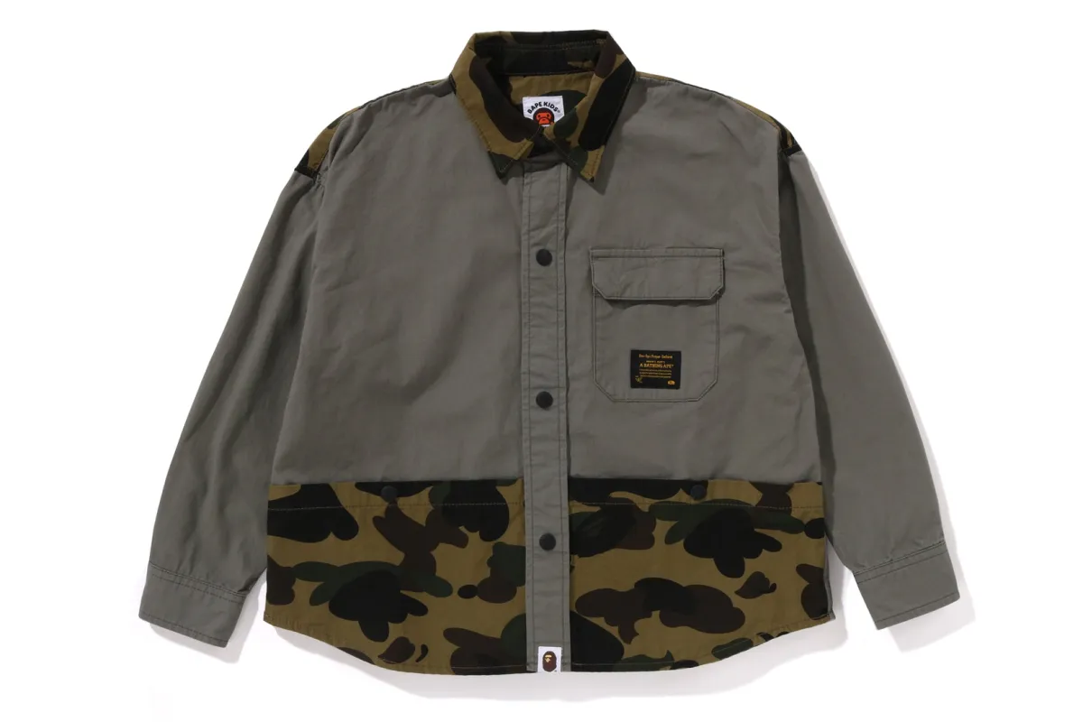1ST CAMO LOOSED FIT SHIRT sold by Bape