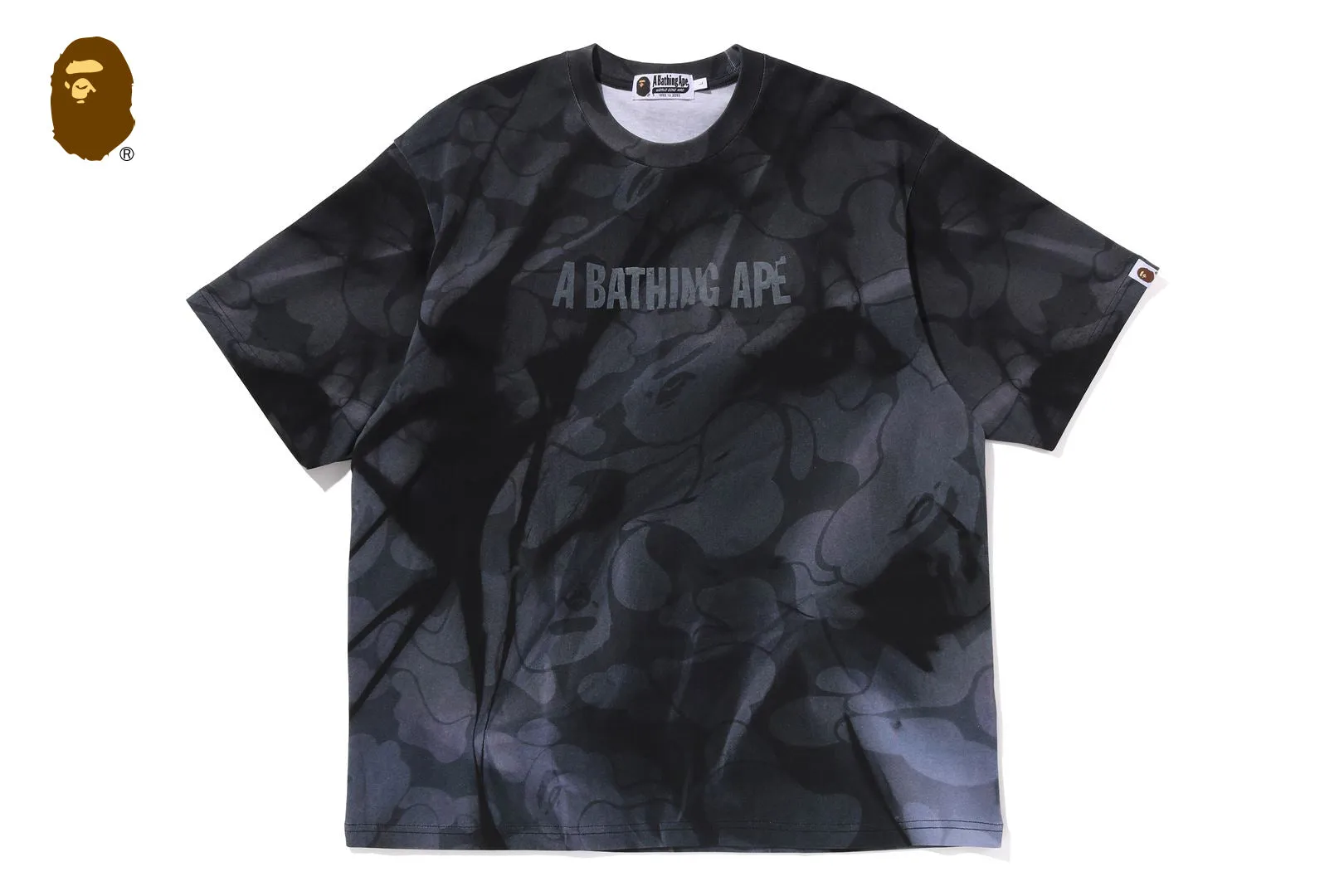 OVERALL PRINT LOGO RELAXED FIT TEE sold by Bape