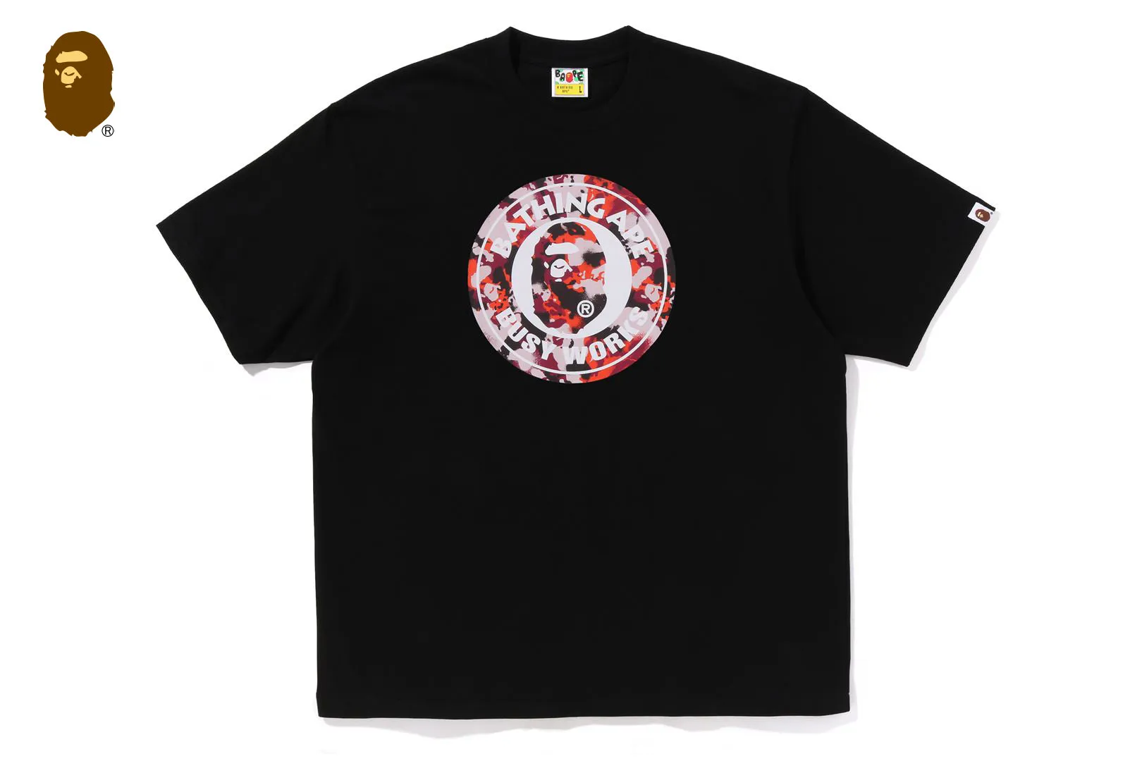 MAP CAMO BUSY WORKS RELAXED FIT TEE sold by Bape product image thumbnail 3