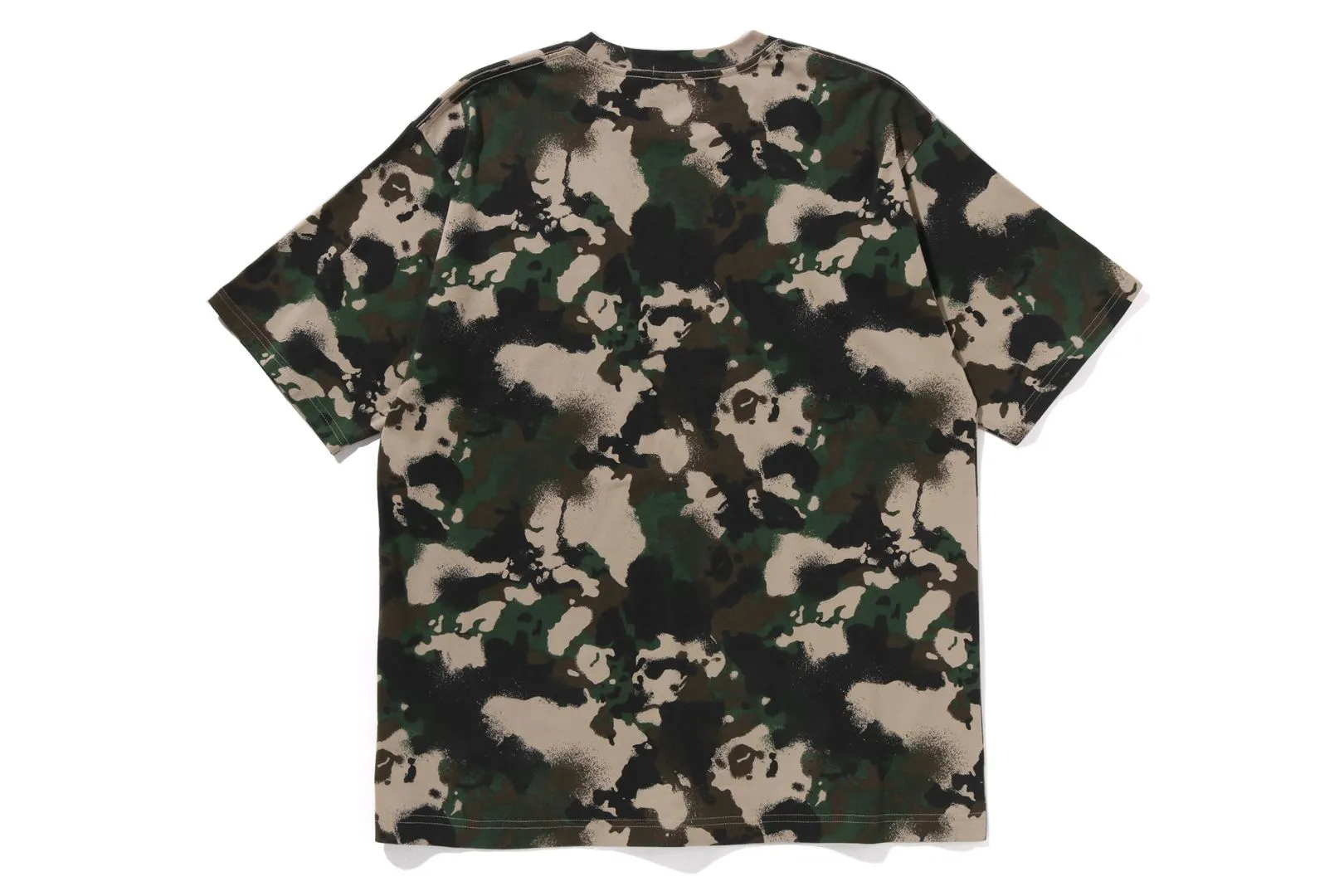 MAP CAMO APE HEAD ONE POINT RELAXED FIT TEE sold by Bape product image thumbnail 5