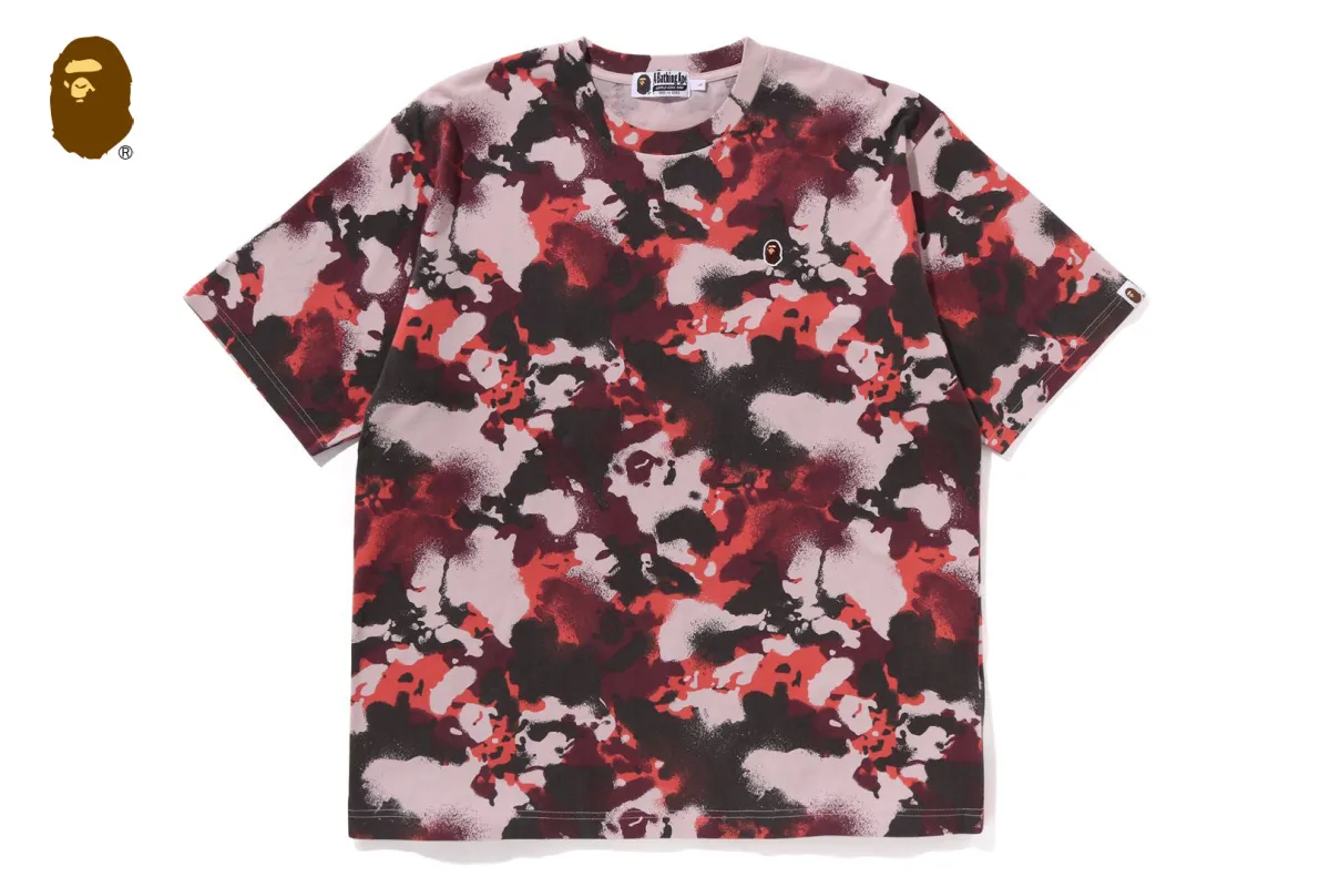 MAP CAMO APE HEAD ONE POINT RELAXED FIT TEE sold by Bape