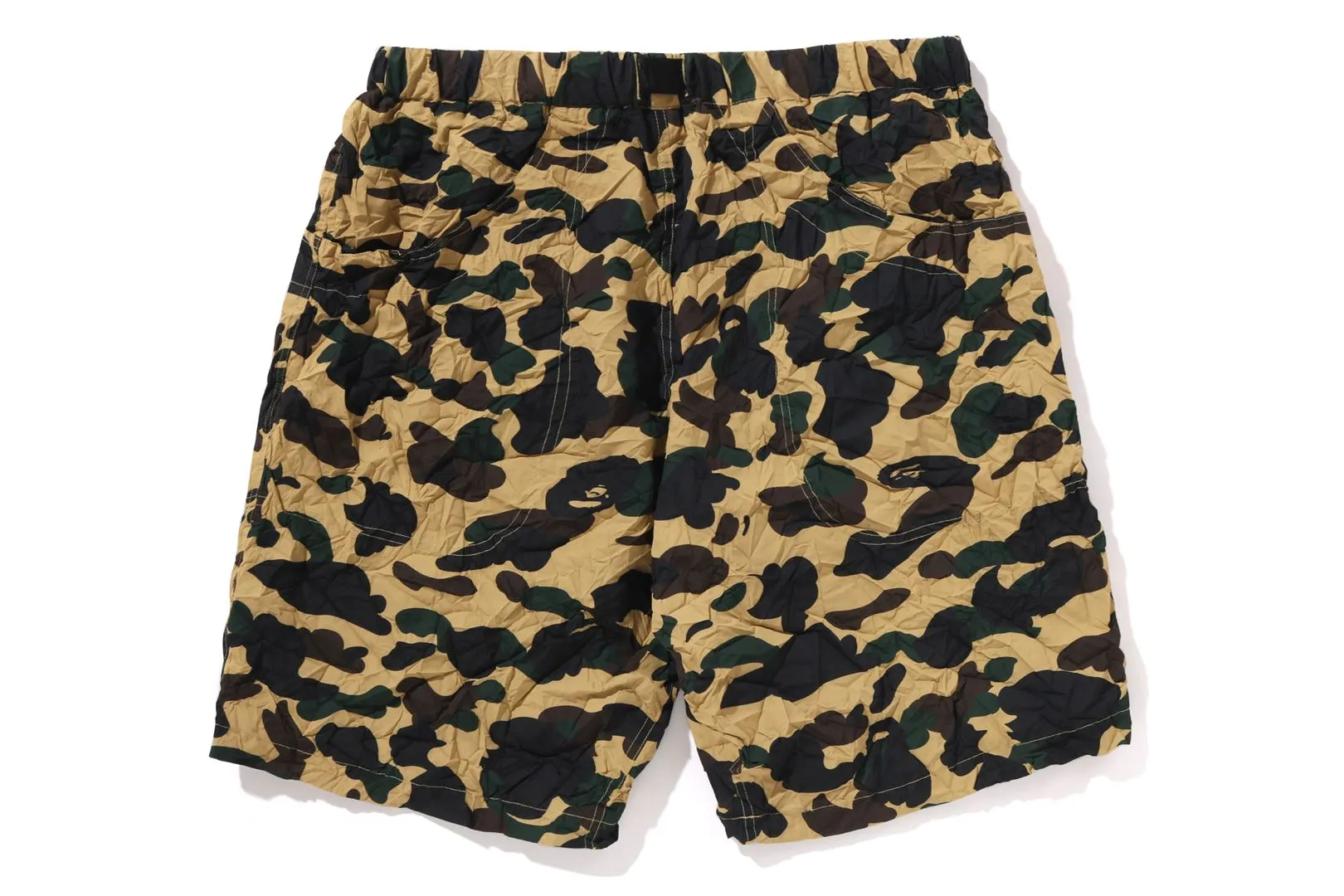 CRINKLE EFFECT 1STCAMO REGULAR FIT CLIMBING SHORTS sold by Bape product image thumbnail 5