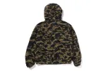 CRINKLE EFFECT 1ST CAMO HALF ZIP HOODIE JACKET sold by Bape