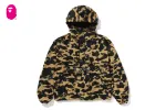 CRINKLE EFFECT 1ST CAMO HALF ZIP HOODIE JACKET sold by Bape