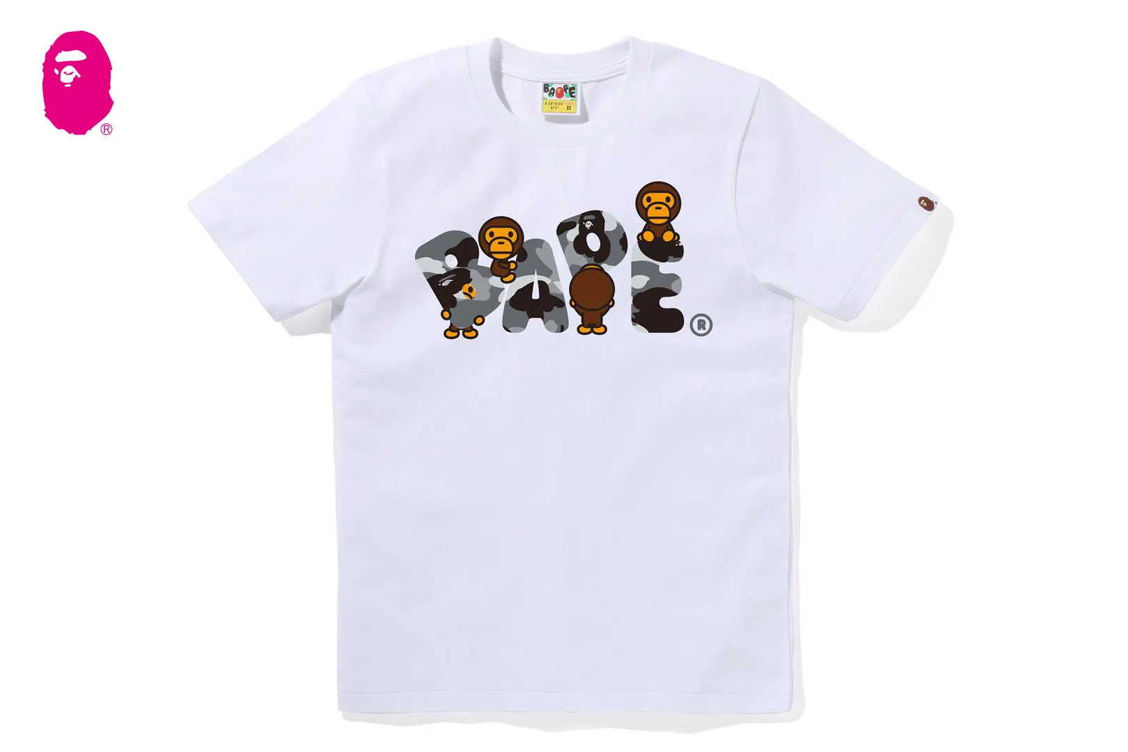 1ST CAMO MILO BAPE LOGO TEE sold by Bape product image thumbnail 3
