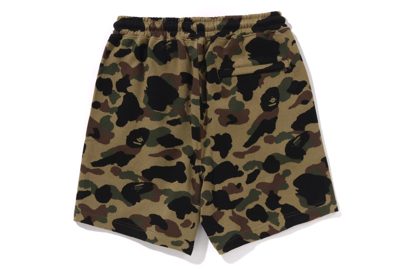 1ST CAMO JACQUARD ONE POINT RELAXED FIT SWEAT SHORTS sold by Bape product image thumbnail 5