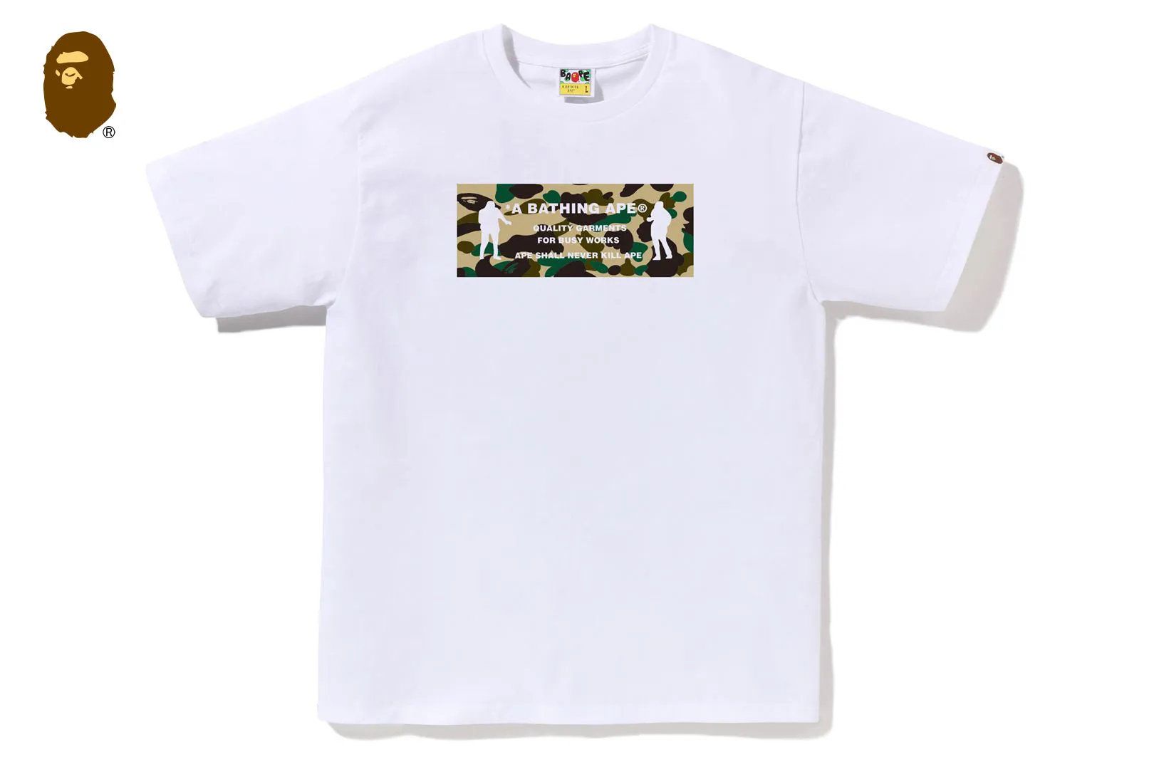 1ST CAMO ARMY NAME TEE sold by Bape product image thumbnail 3