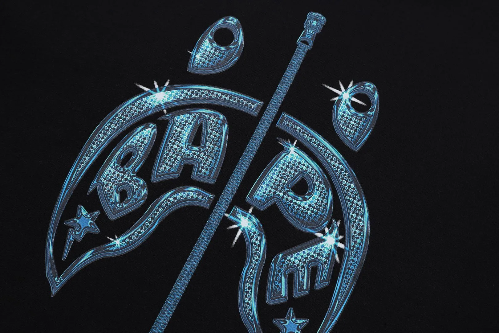 SHARK RELAXED FIT TEE sold by Bape product image thumbnail 3