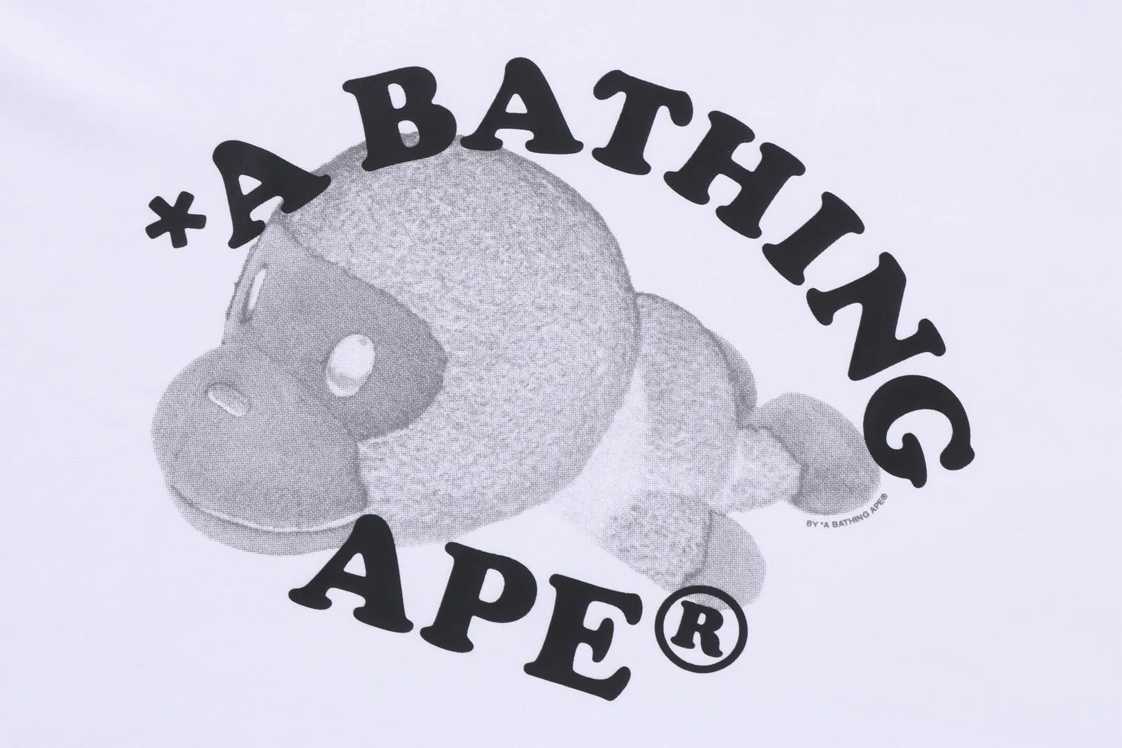 MILO COLLEGE RELAXED FIT TEE sold by Bape product image thumbnail 3