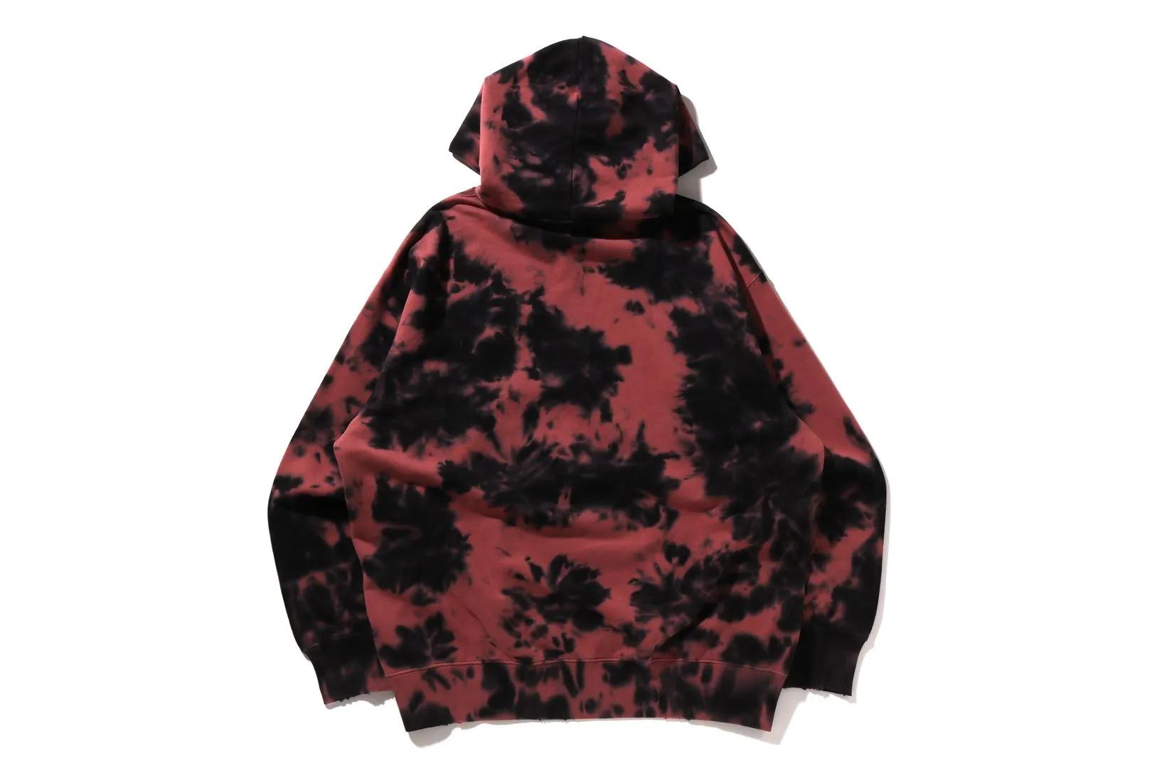DESTROYED BLEACH LOGO RELAXED FIT PULLOVER HOODIE sold by Bape product image thumbnail 2