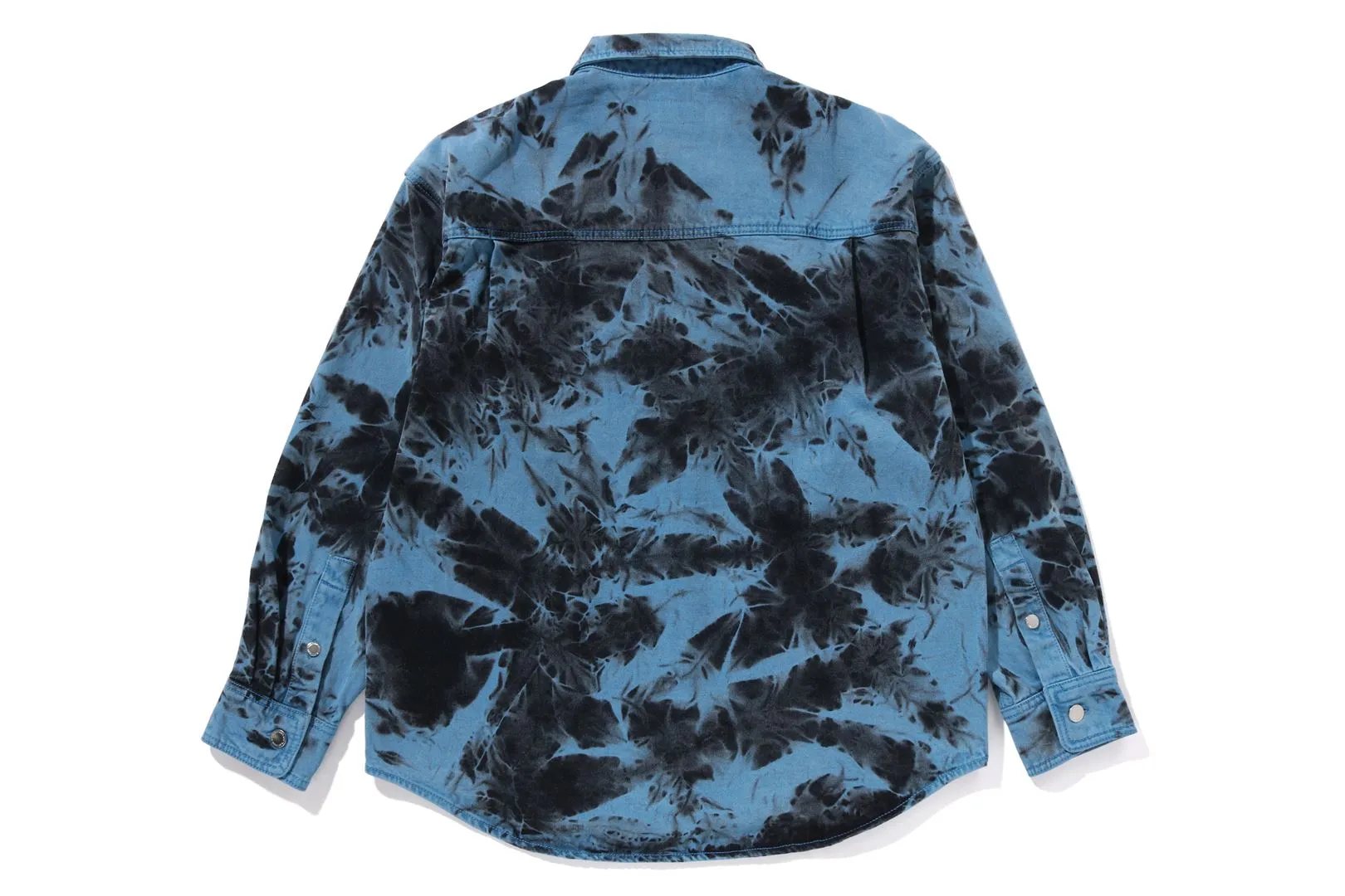 DESTORYED BLEACH BATHING APE LOGO LS SHIRT sold by Bape product image thumbnail 2