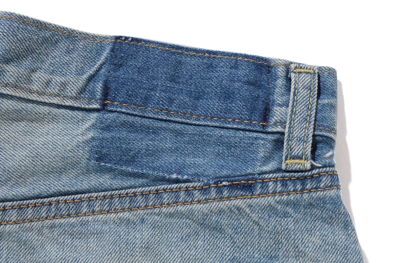 CRYSTAL APE HEAD DENIM SHORTS sold by Bape product image thumbnail 3