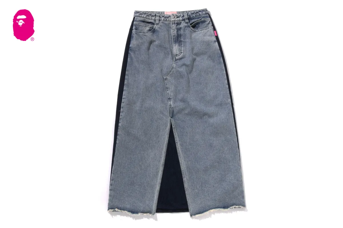 BAPY FABRICMIXED SKIRT sold by Bape