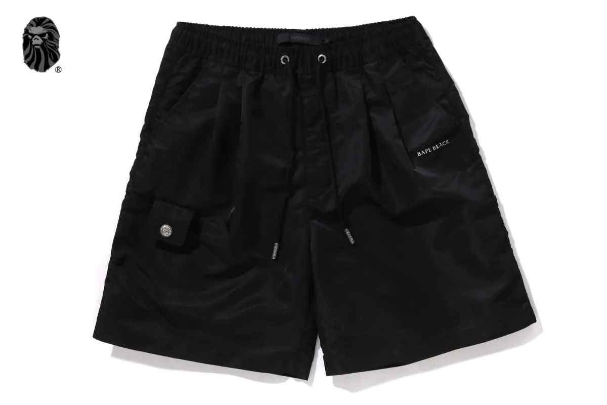 BAPE BLACK NYLON SHORTS sold by Bape