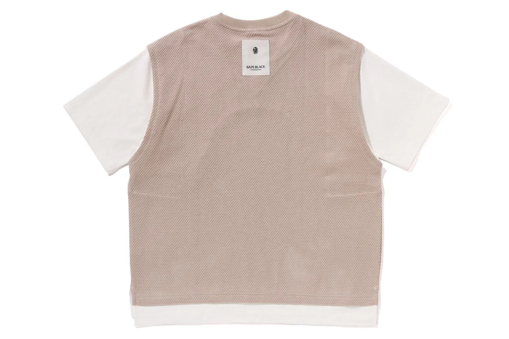 BAPE BLACK HYBRID TEE sold by Bape product image thumbnail 2