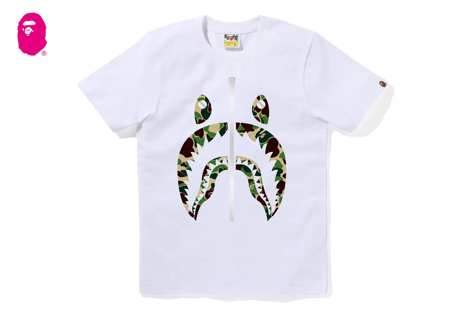 ABC CAMO SHARK TEE sold by Bape product image thumbnail 3