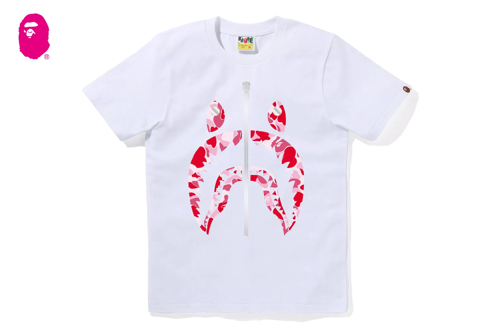 ABC CAMO SHARK TEE sold by Bape