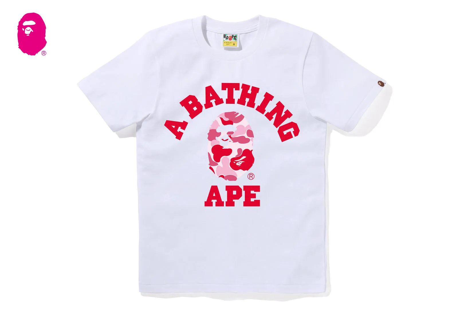 ABC CAMO COLLEGE TEE sold by Bape product image thumbnail 5