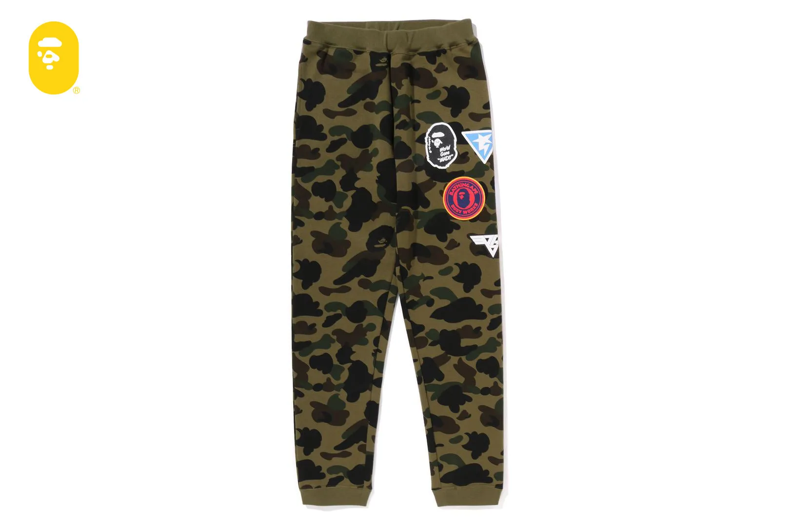 1ST CAMO PATCH PRINT SWEAT PANTS sold by Bape product image thumbnail 4